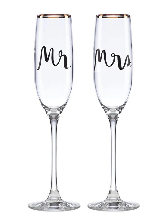 Bridal Party 2-piece Champagne Flute