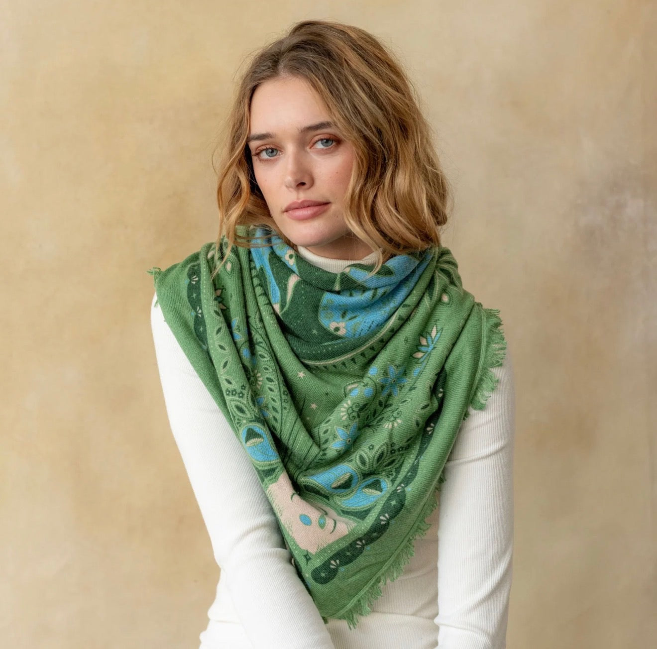 Freya Cashmere Sweater Wrap