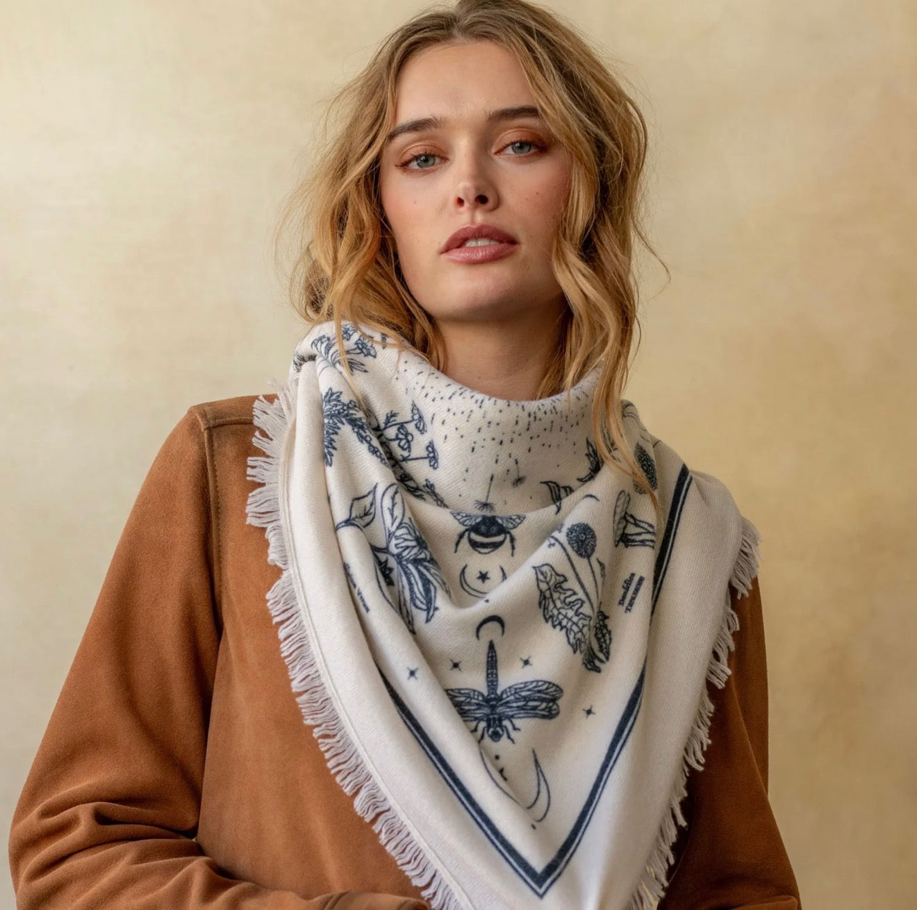 Freya Cashmere Sweater Wrap