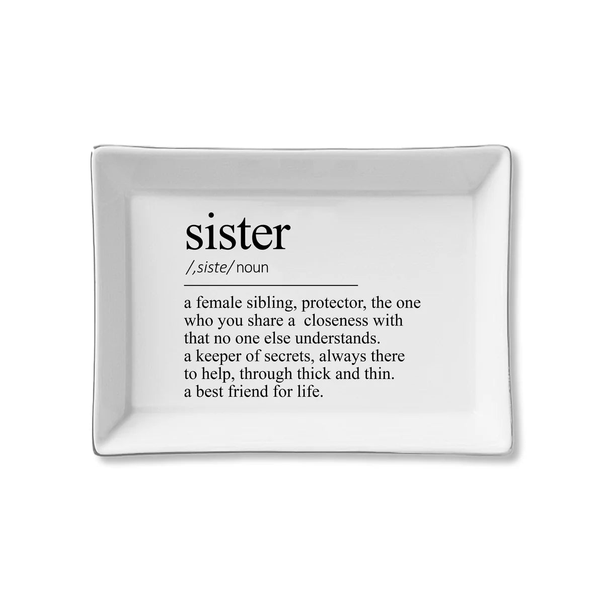 Sister Definition Tray
