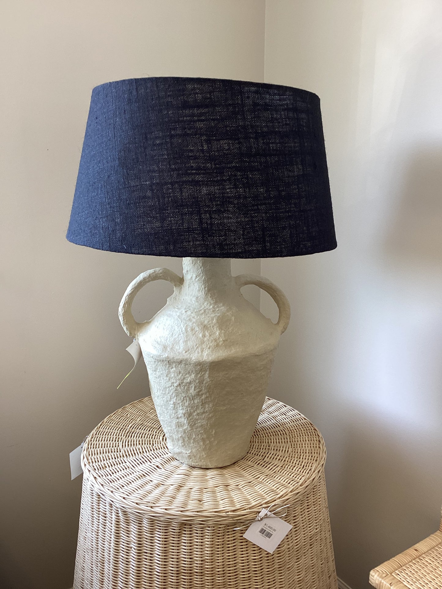 Fes Lamp with Black Shade