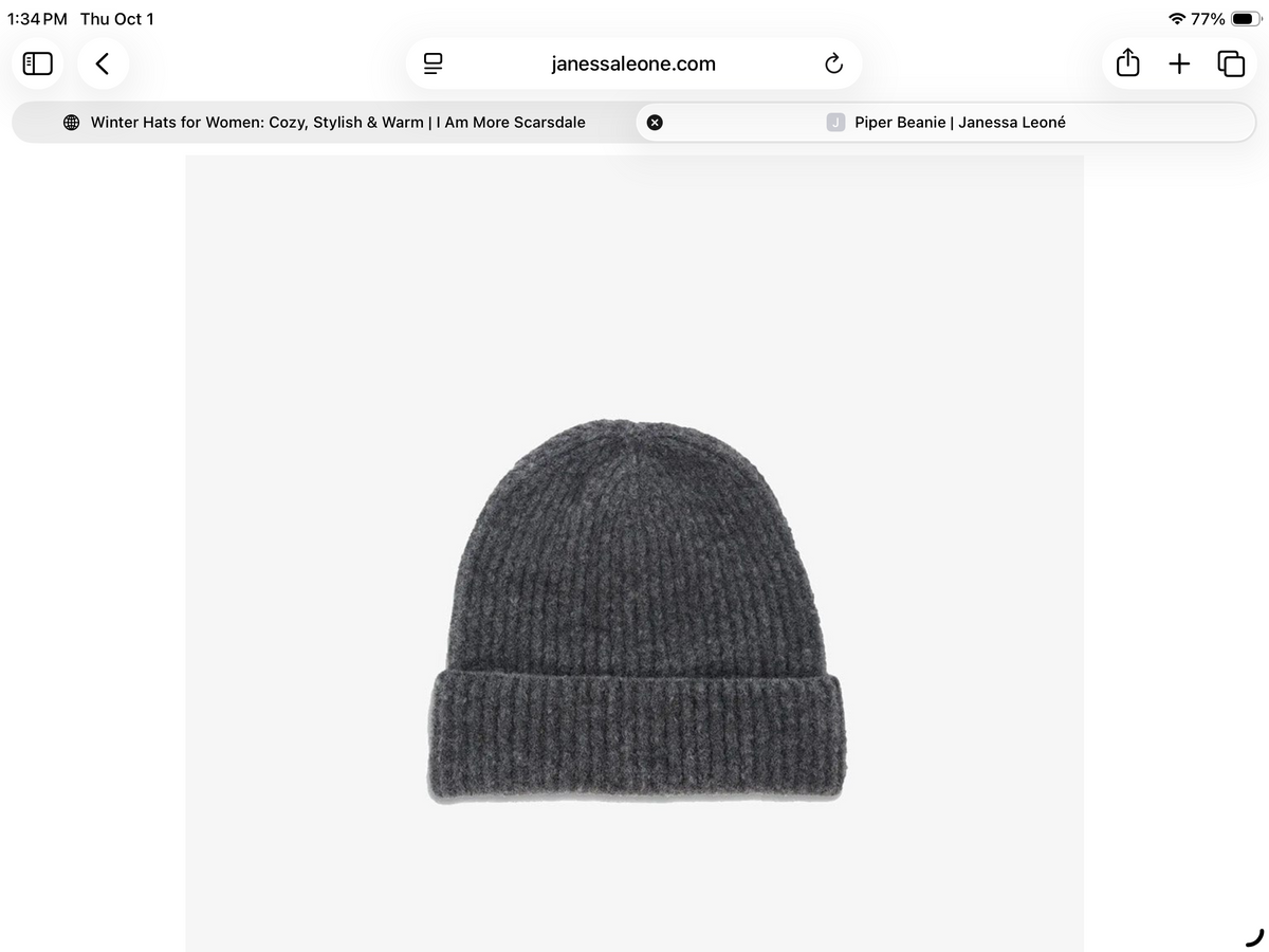 Piper Beanie - Janessa Leone