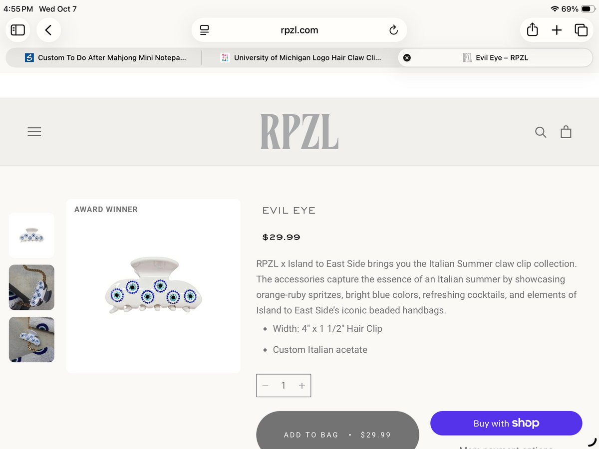 RPZL claw clip