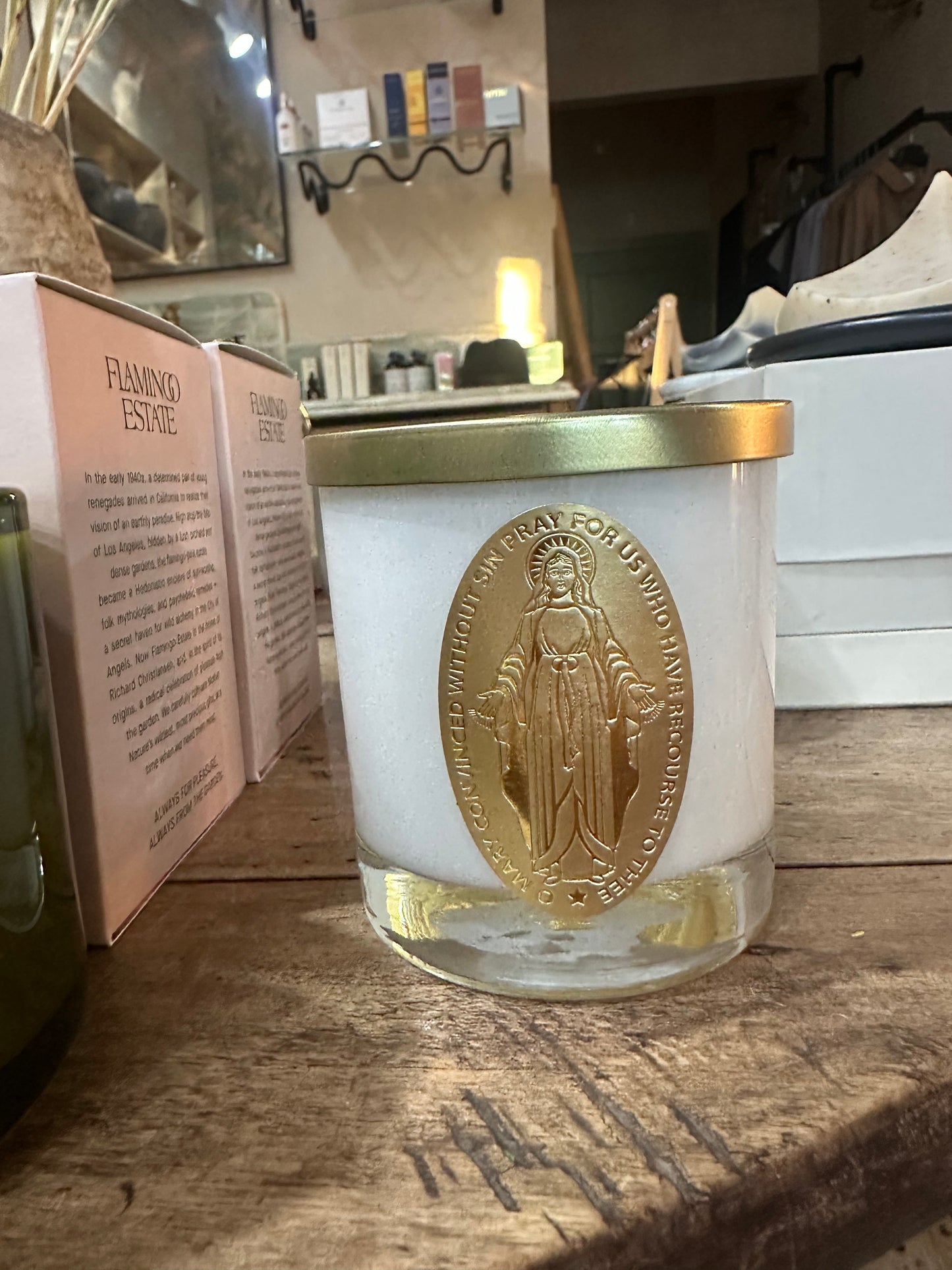 Mother Mary Candle