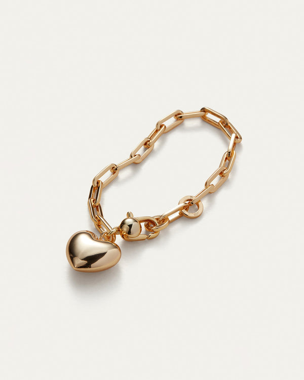 Puffy Heart Bracelet