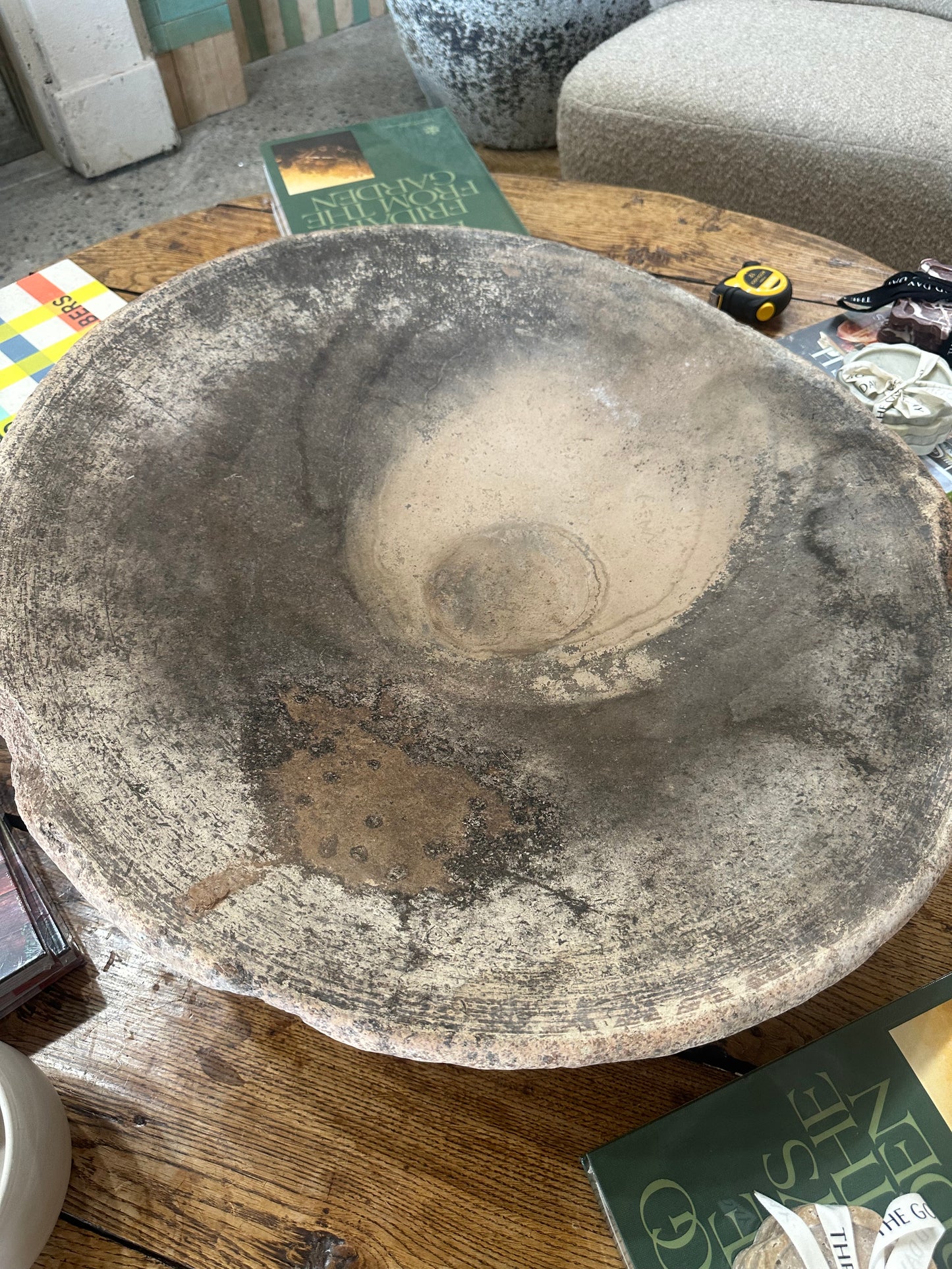 Antique Moroccan Ceremonial Date Serving Platter