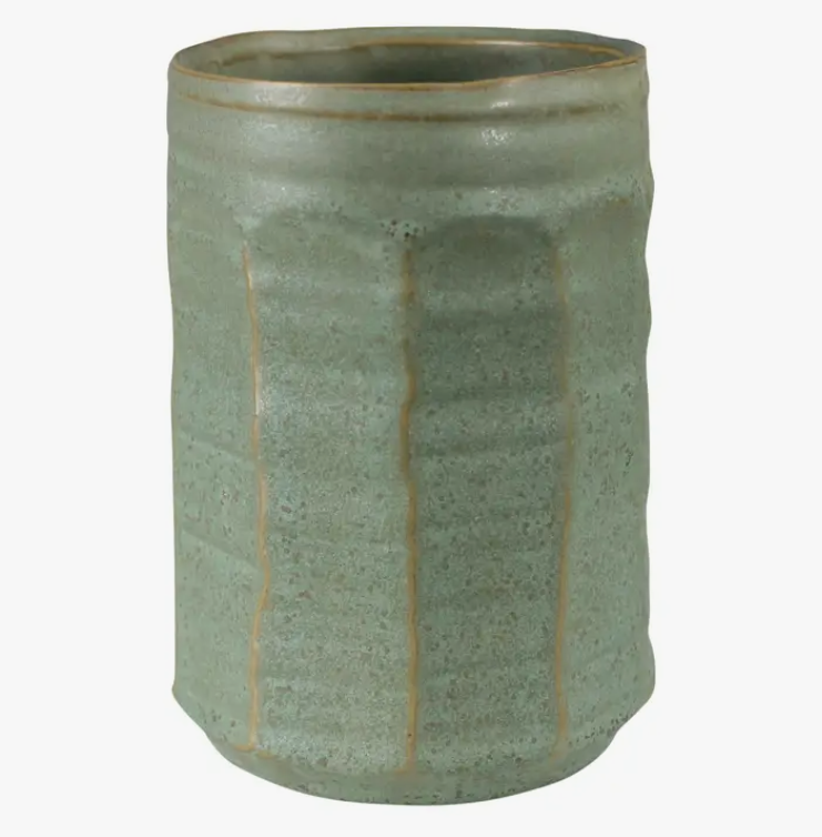 Olive Vase Ceramic