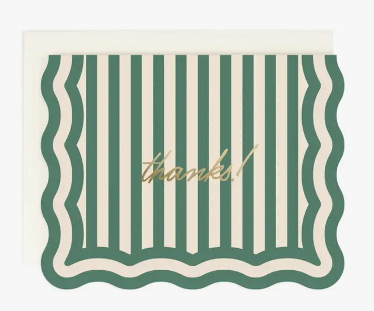 Thanks! Striped - Boxed Set of 8