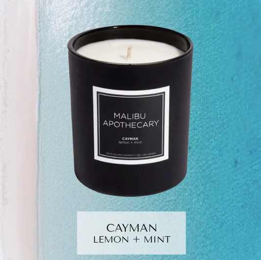 Cayman Matte Black Candle