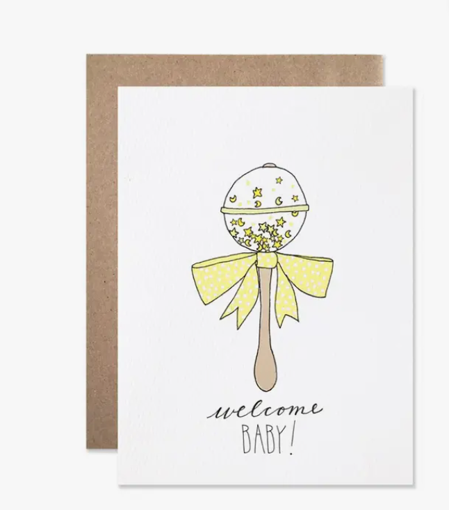 Baby Welcome Card