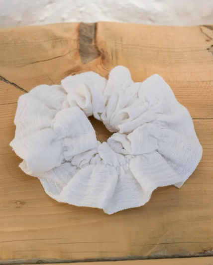 Small Organic Cotton Scrunchie