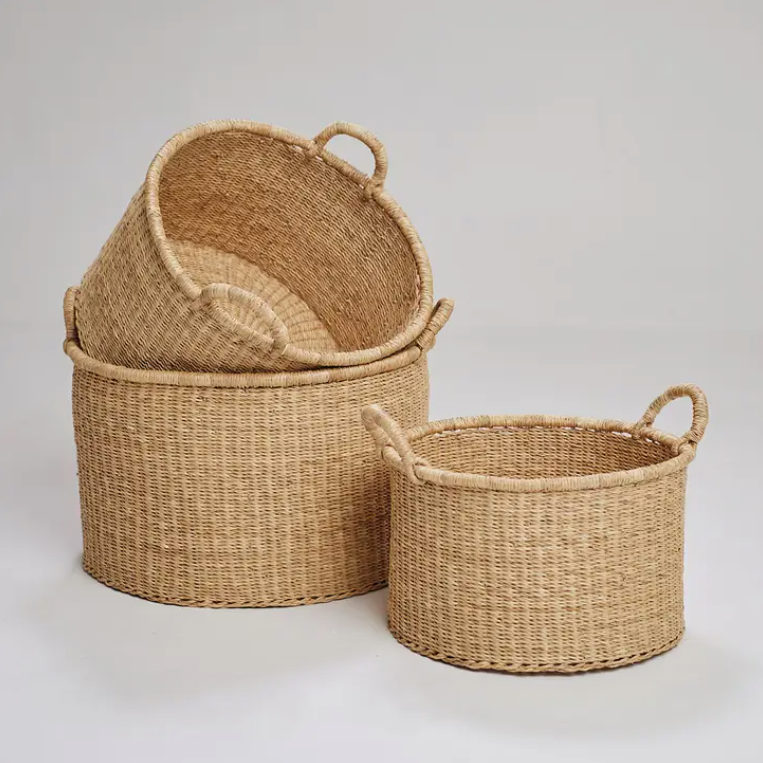 Bolga Nestled Baskets (3-in-1)