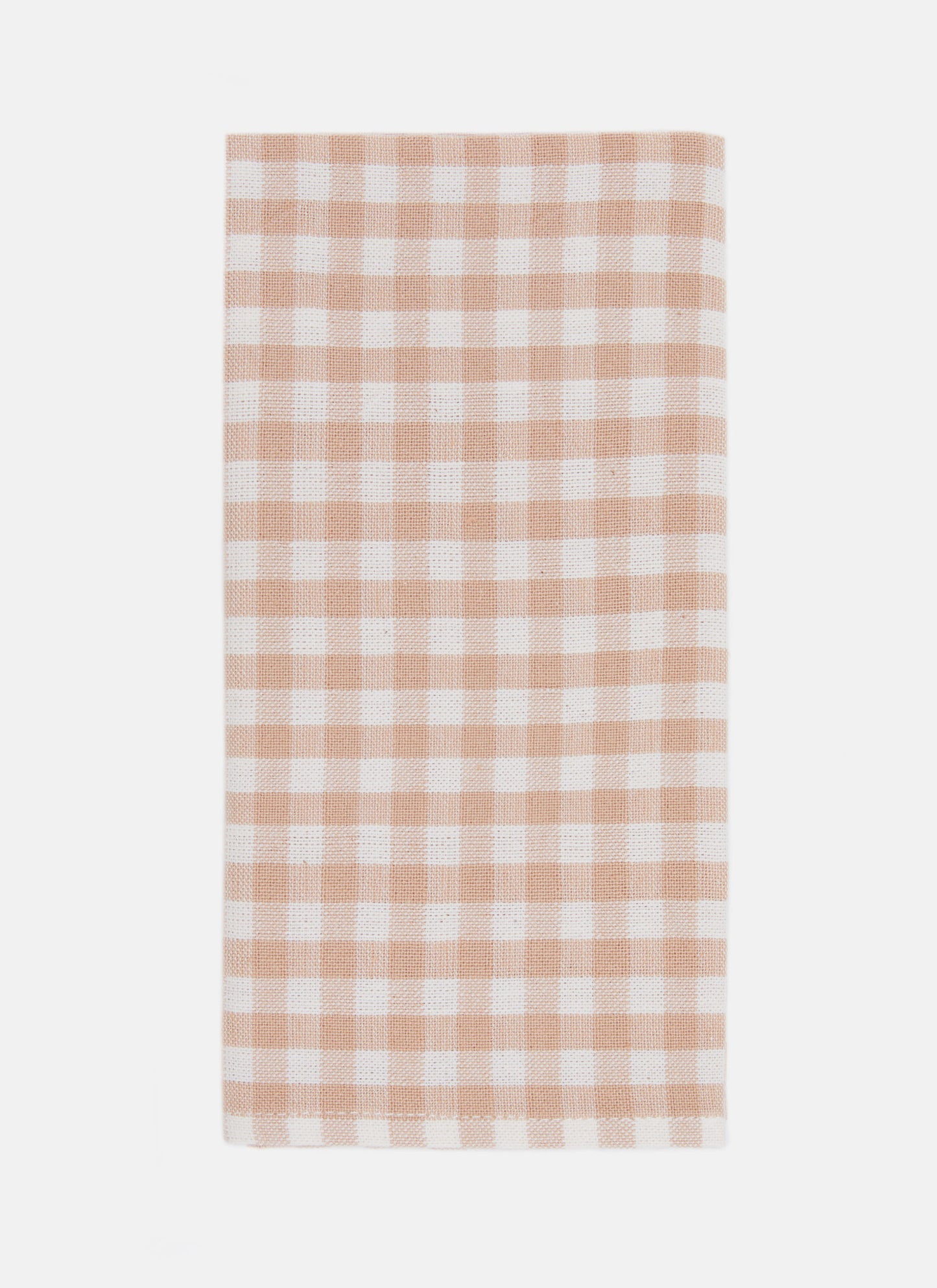 Woven Napkin: Gingham Blush