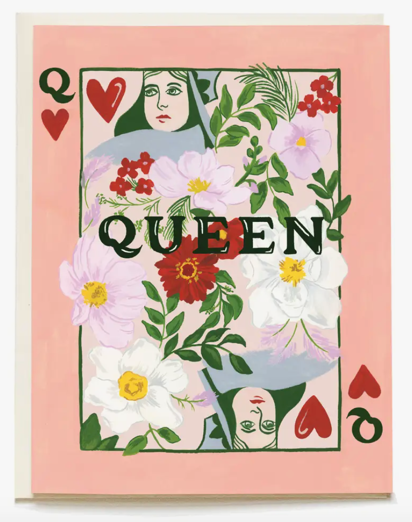 Queen Greeting Card