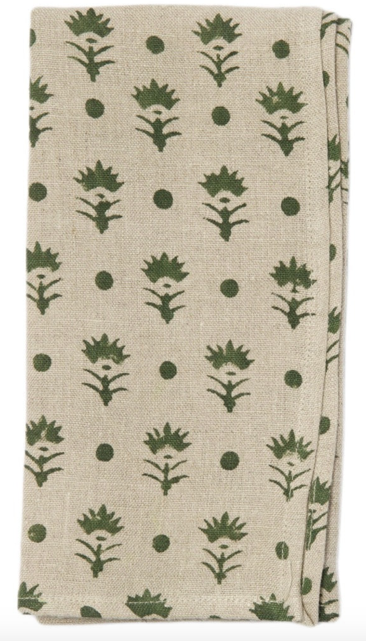 Petite Pari Olive Napkin 18x18