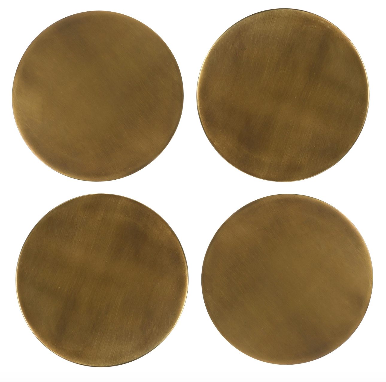 Brass Coaster Set/4