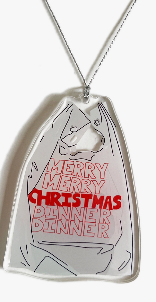 Christmas Dinner Take Out Ornament