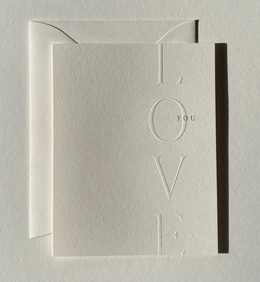 Love You Card