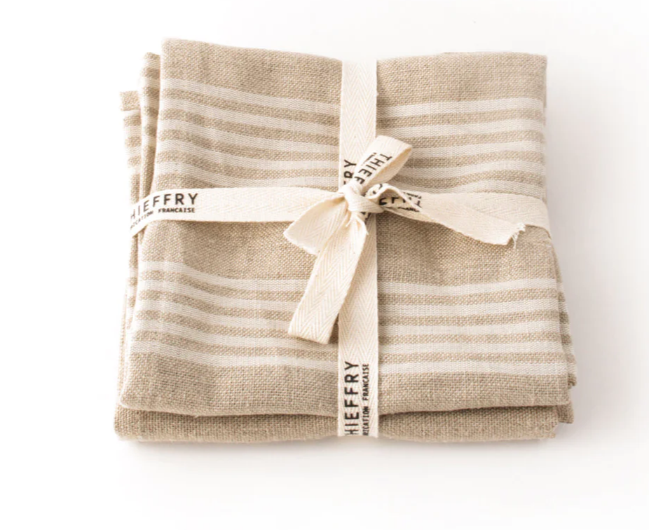 Linen Striped Dish Towel