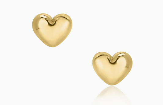 Charlotte Mini Heart Studs