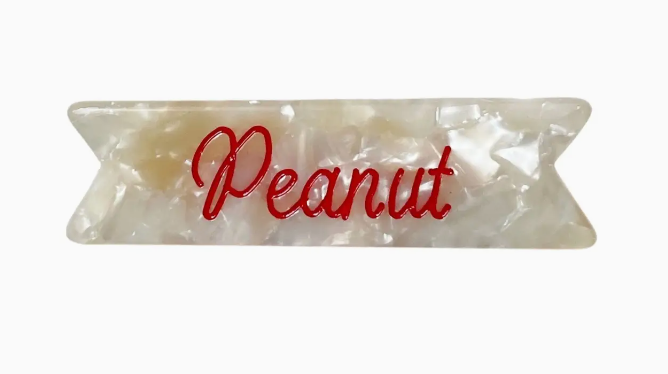 Peanut Hair Clip