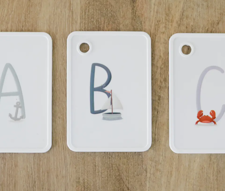 Silicone Abc Flashcards