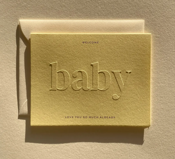 Baby Card