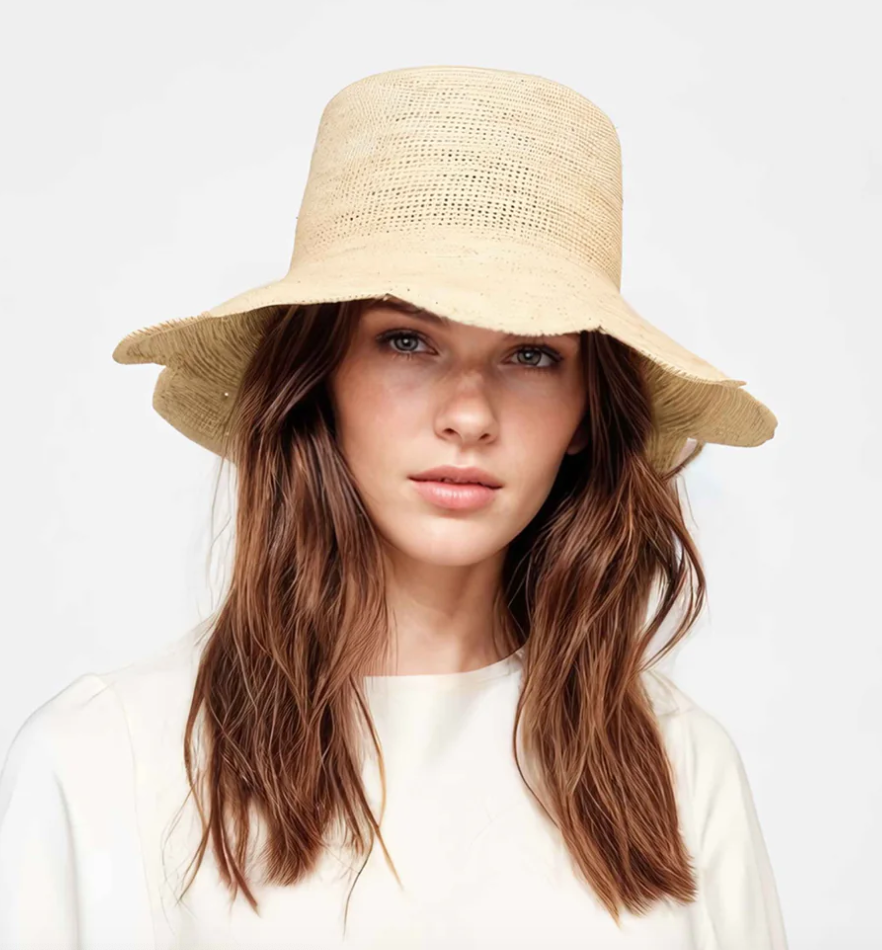 Scallop Crochet Bucket Hat