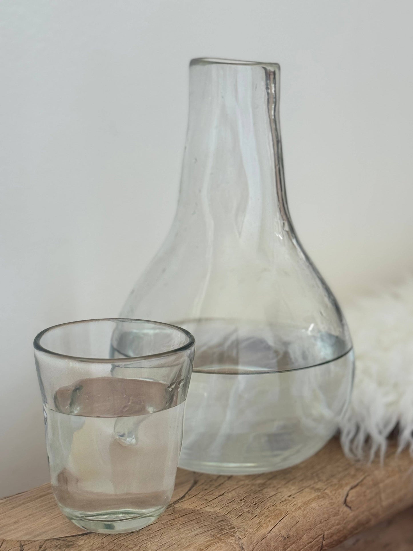 Bedside Water Carafe and Glass Set