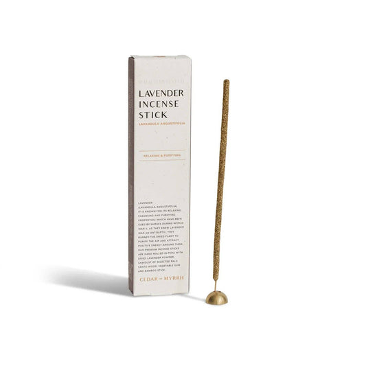 Lavender Incense Sticks – 7 Hand-Rolled Sticks from Peru