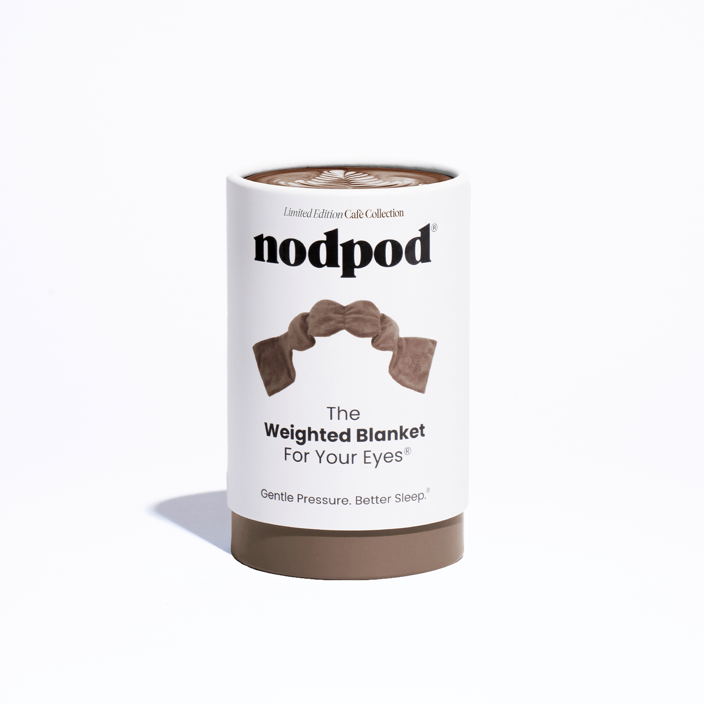 Weighted Mocha Eye Mask