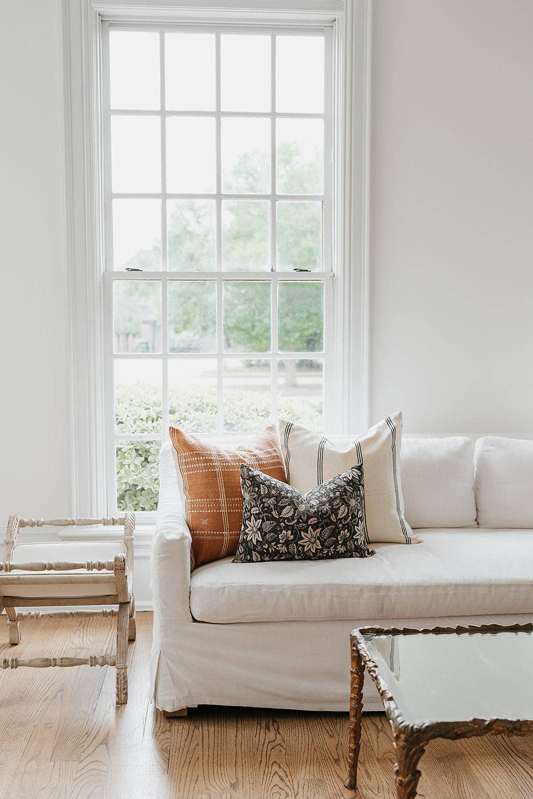 NKOYO- Woven Cotton Throw Pillow Cover