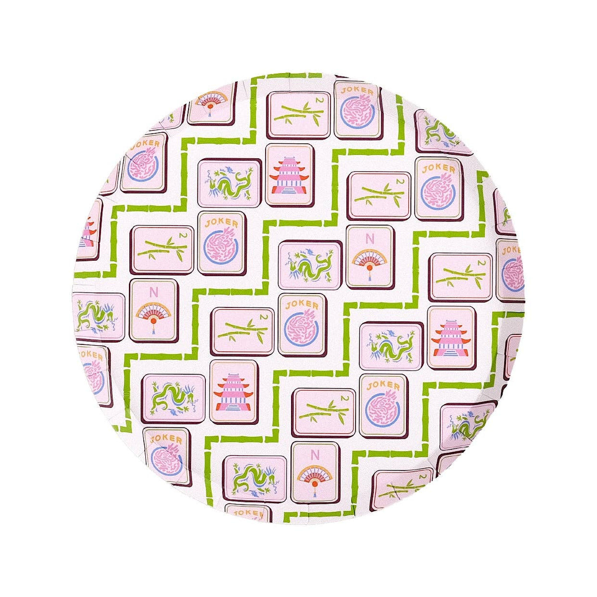 Mahjong Dessert Plates