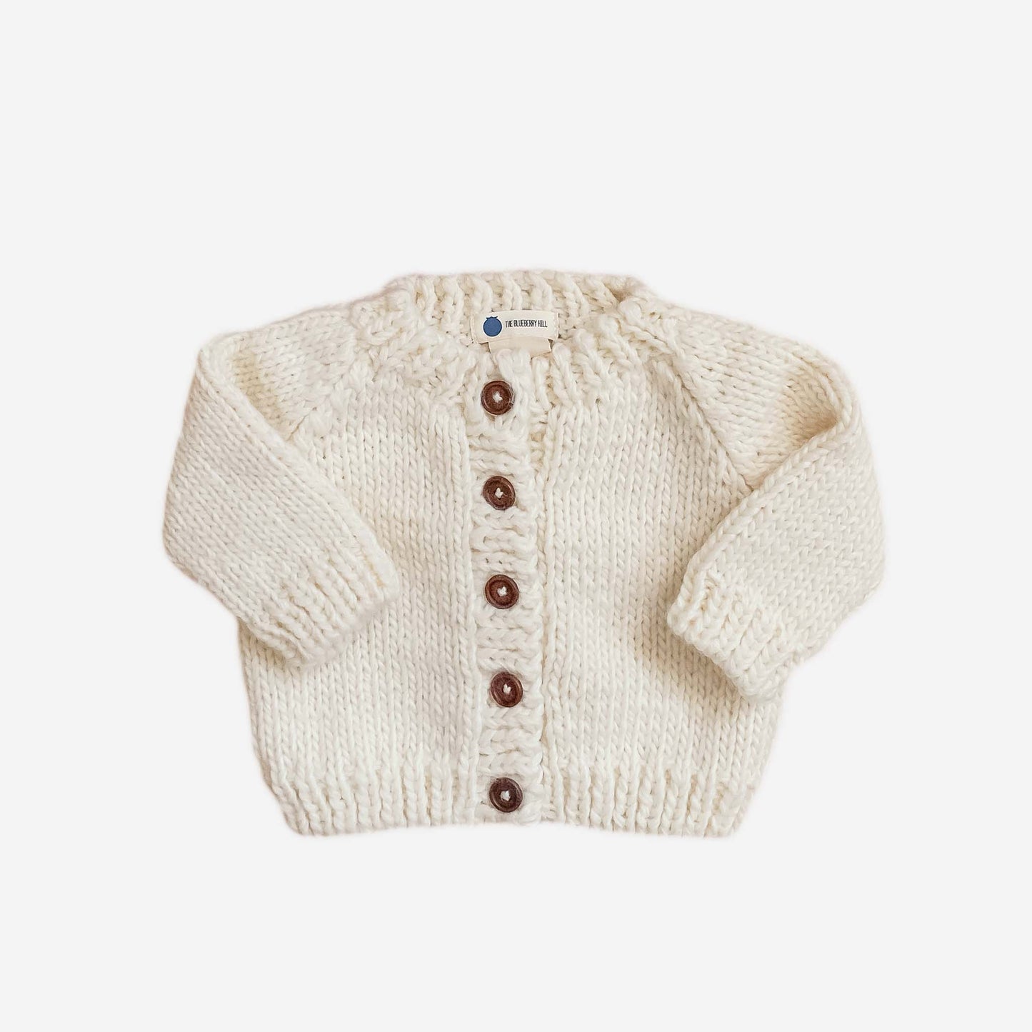 Classic Cardigan, Cream Baby Sweater Kids Clothing Fall