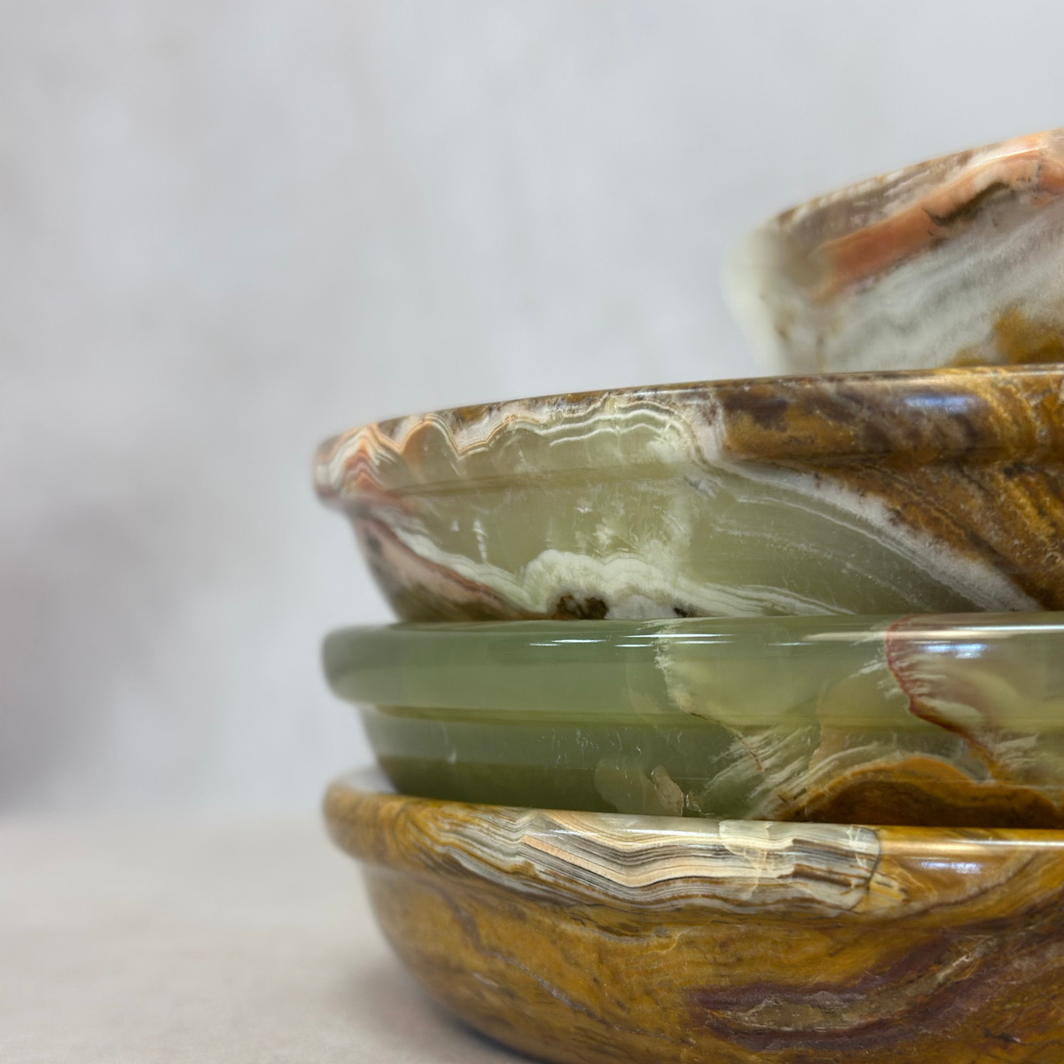 Jewelry + Ring Dish - Onyx - Multi 6”x1