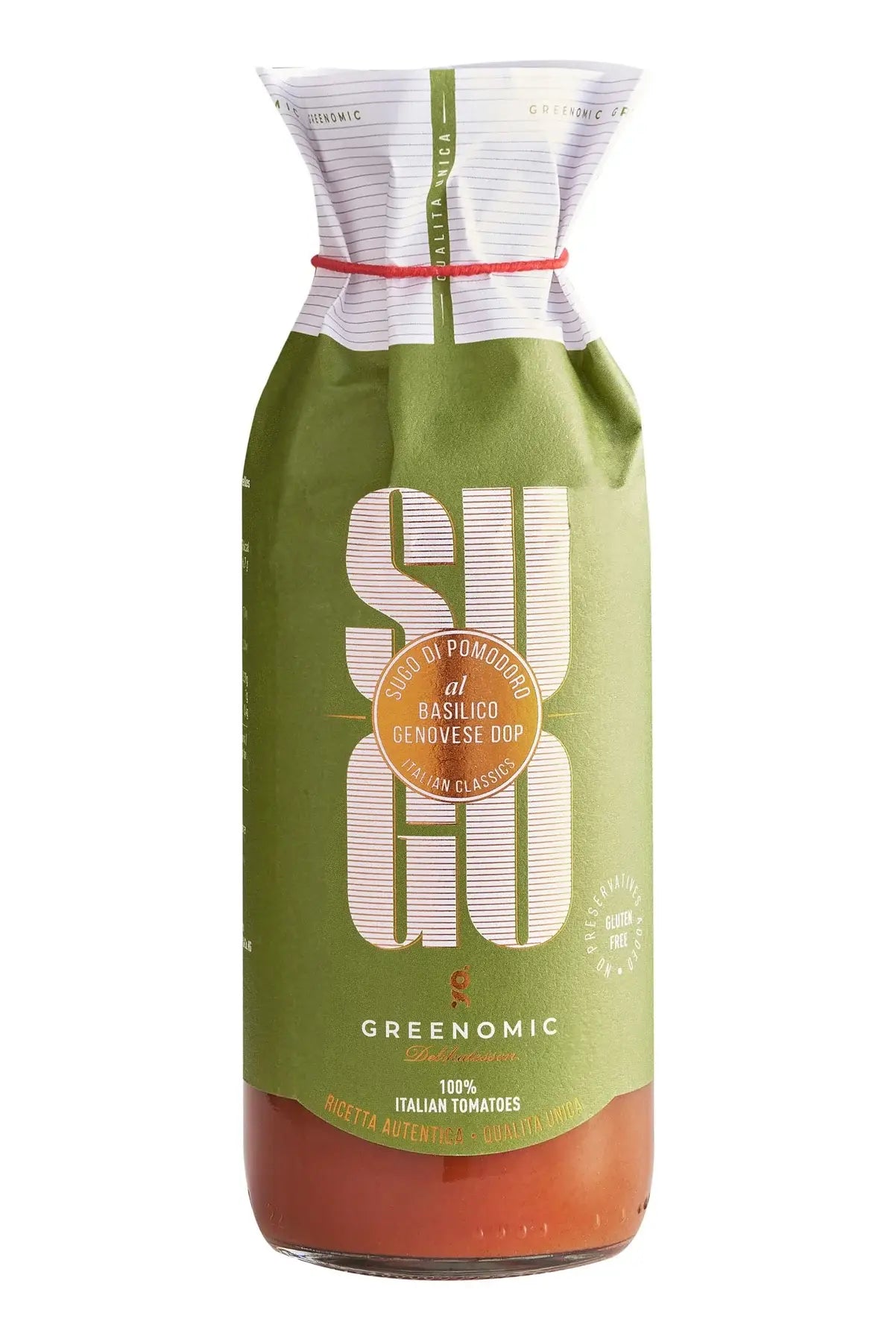 Sugo di Pomodoro - al Basilico Genovese (case of 6 bottles)