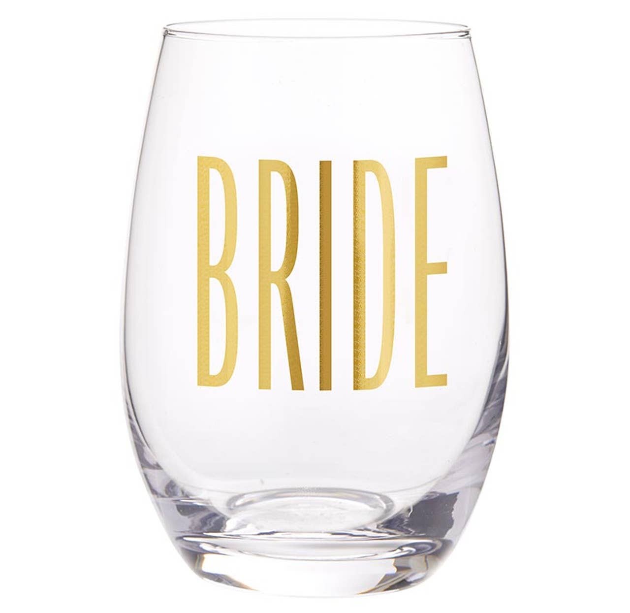 Santa Barbara Designs Bride  Stemless Wine Glass