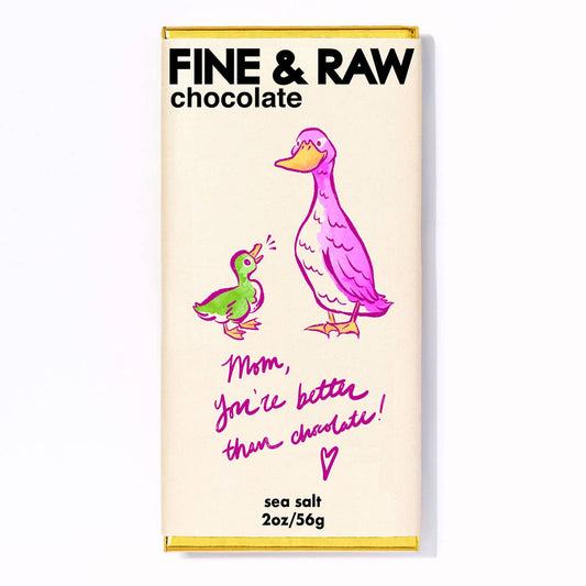 Mother's Day 2026 2oz Sea Salt Chocolate Bar