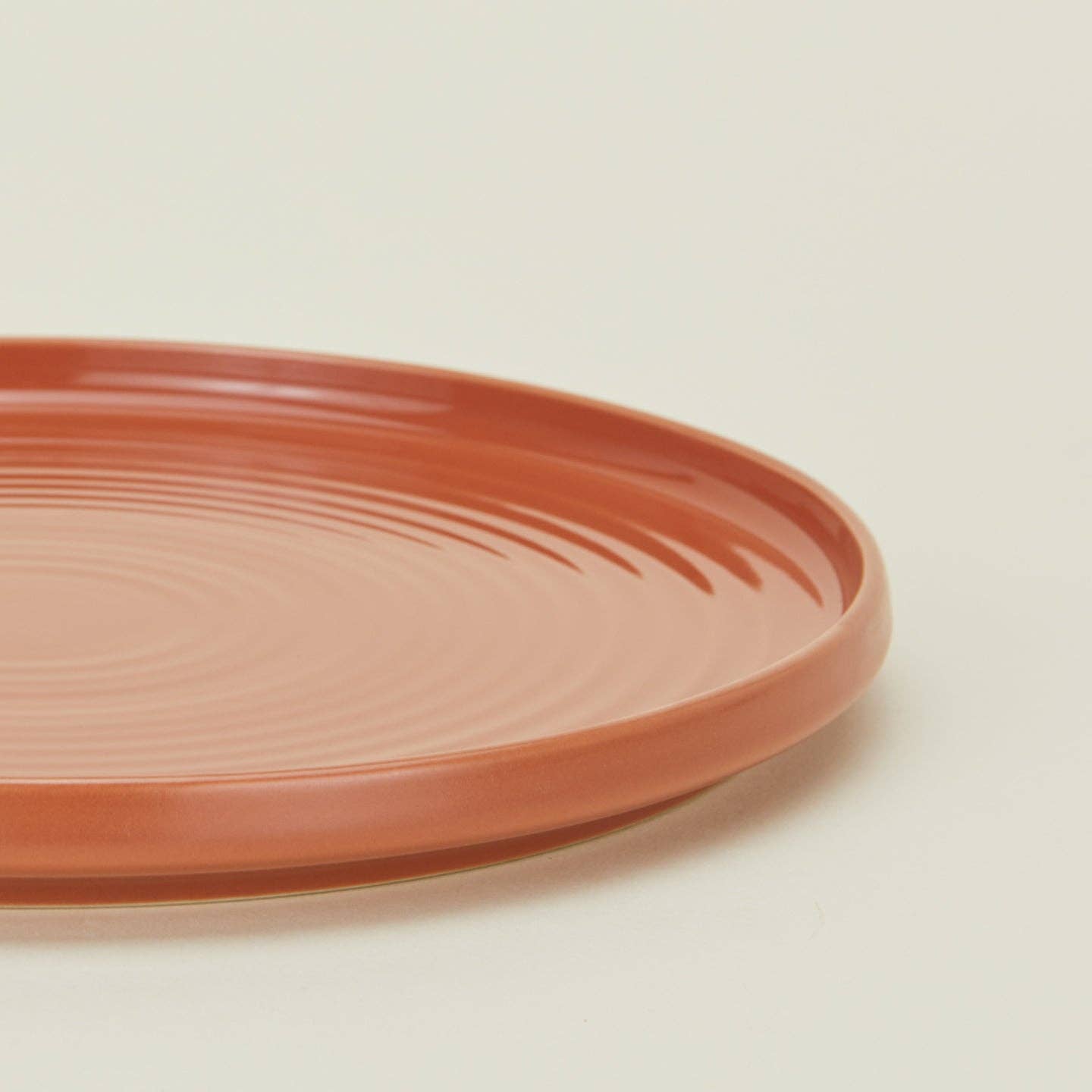 ESSENTIAL SALAD PLATE - SET OF 4, TERRACOTTA