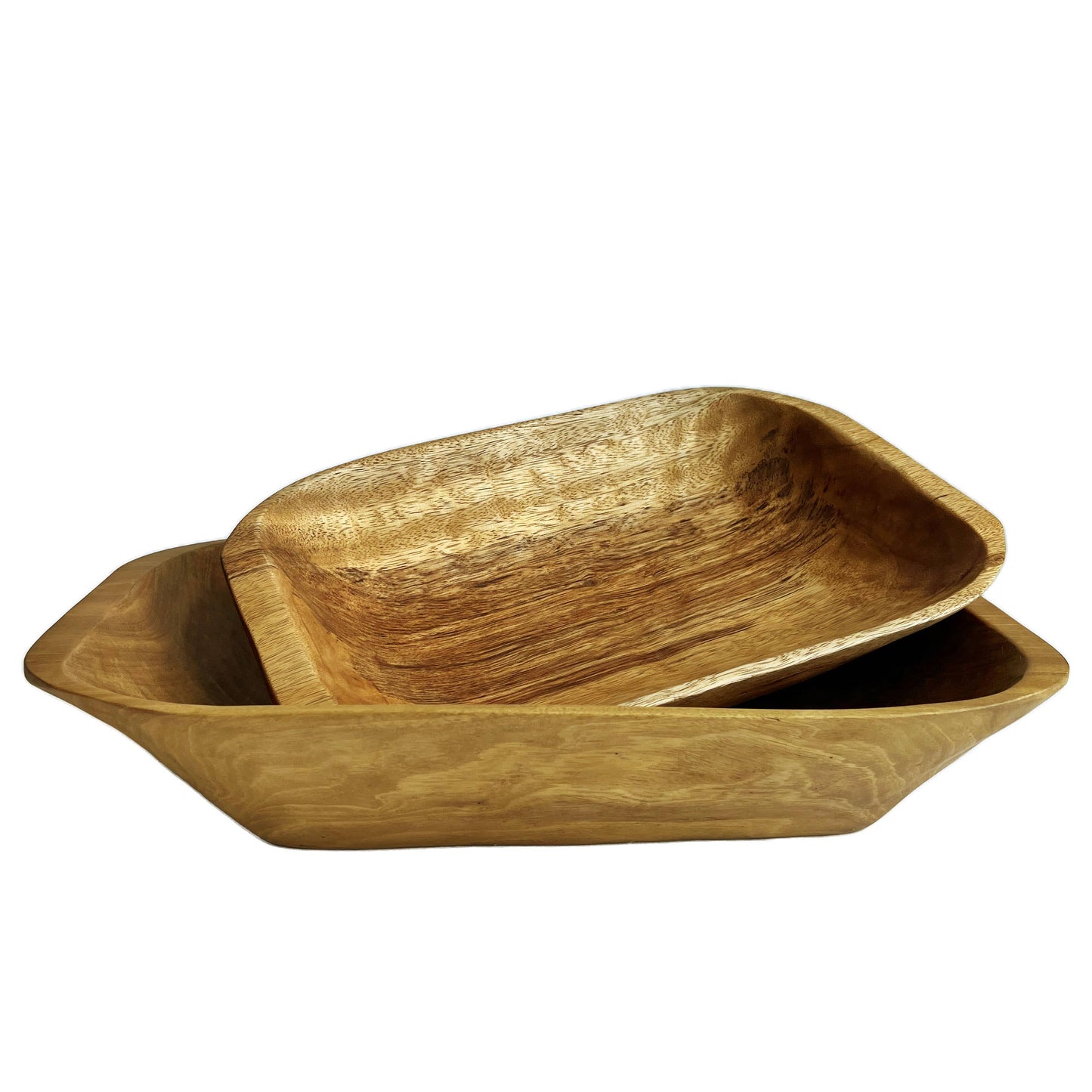 Rectangular Extra Large Wooden Bowl, Serving Tray