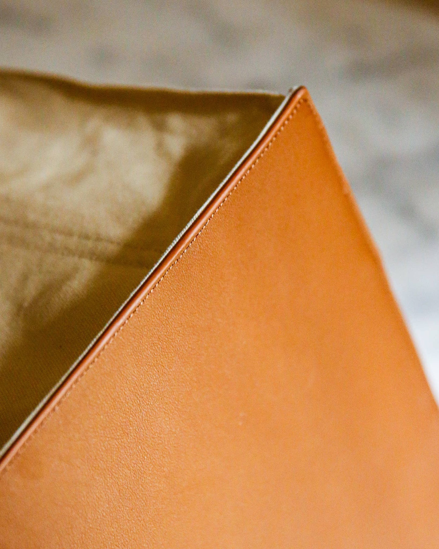 Deluxe Canvas Market Tote with Genuine Leather