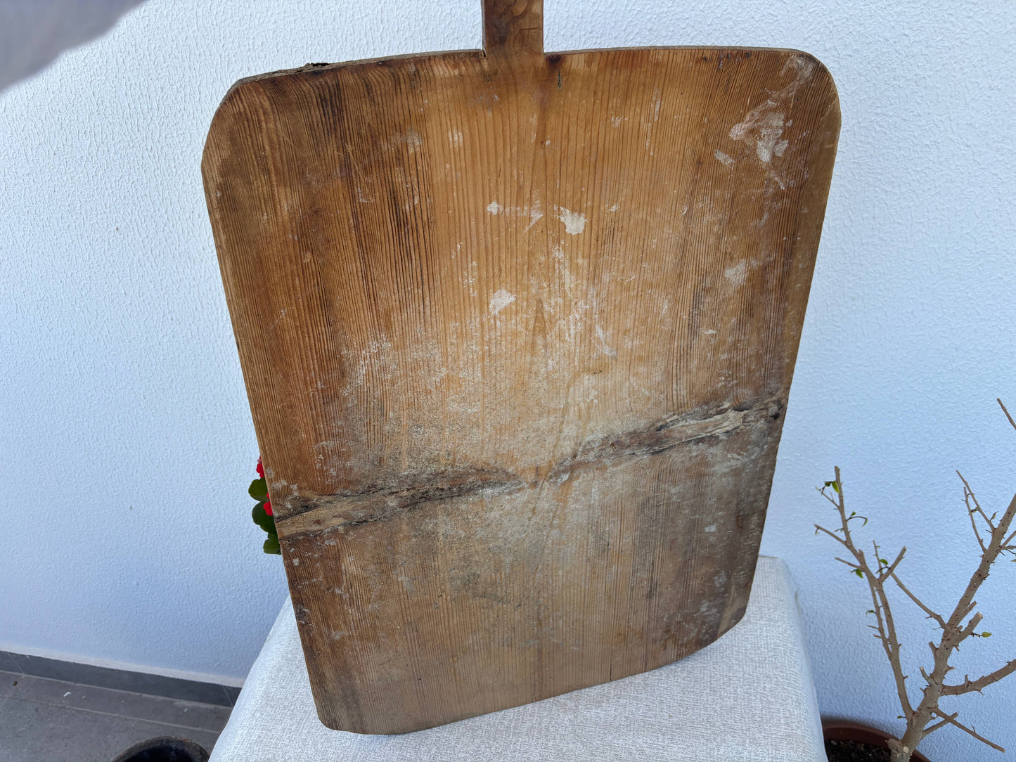 Old Anatolian Wooden Board – Handmade Turkish Cutting Board