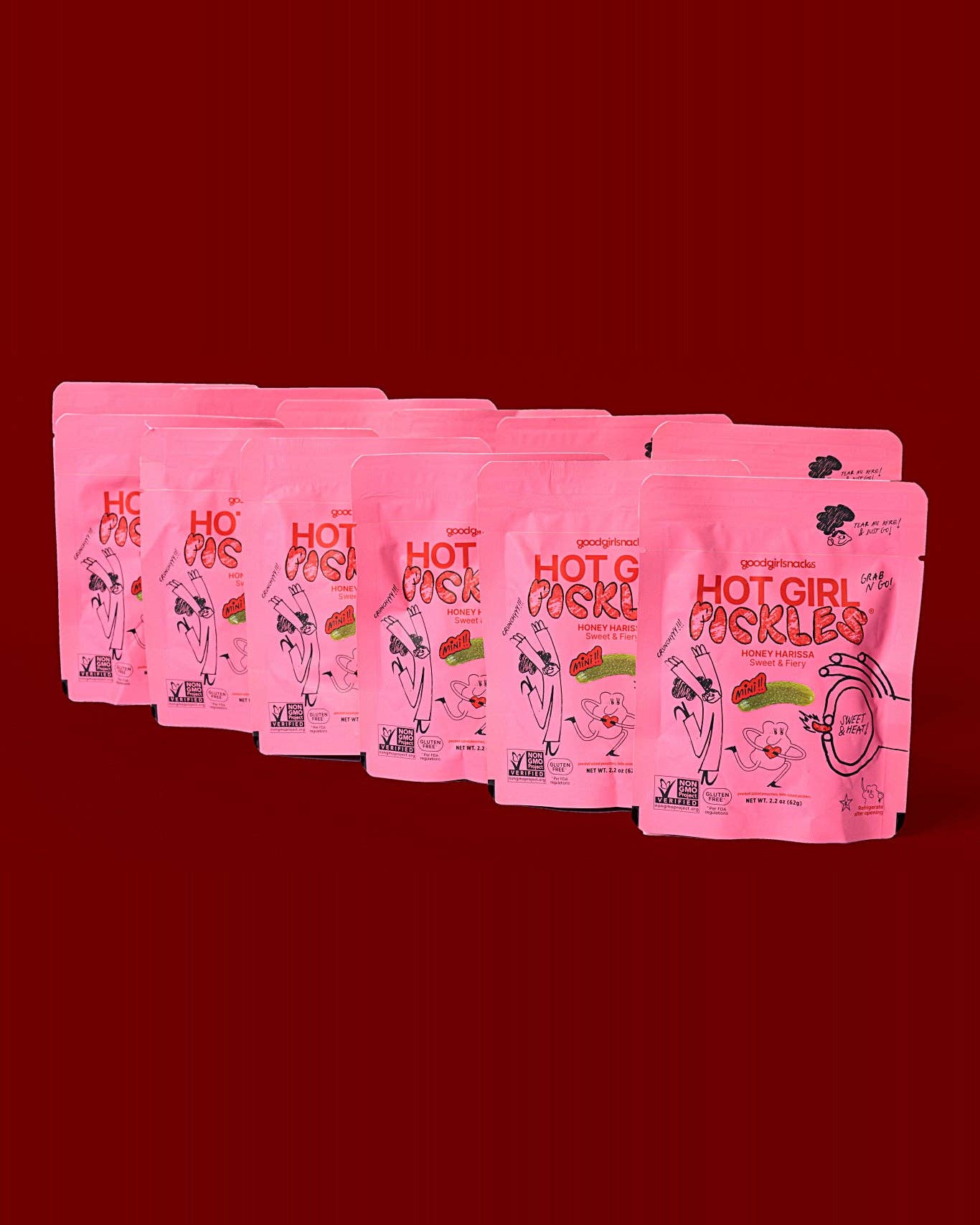 Grab & Go - Honey Harissa (12x 2.2 oz Pouches)