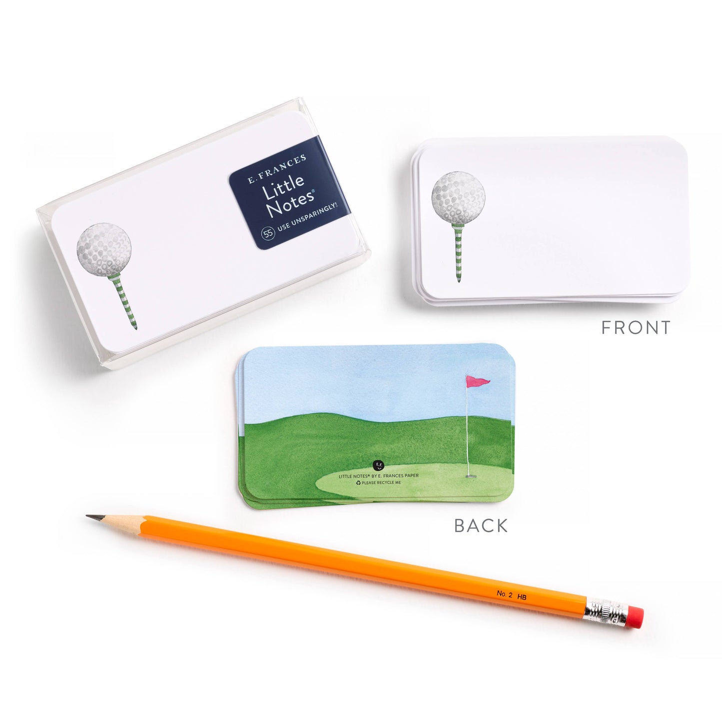 Golf Tee Little Notes® NEW 55 Count