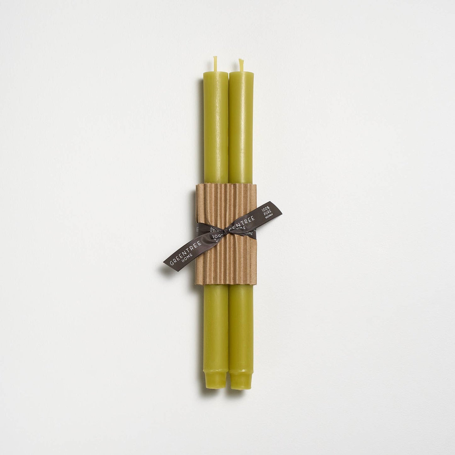 12" Church Taper Handmade Beeswax Candles