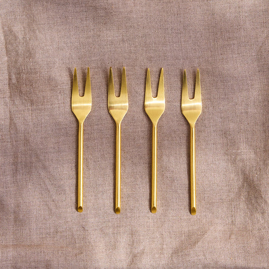 Be Home Thin Gold Small Forks