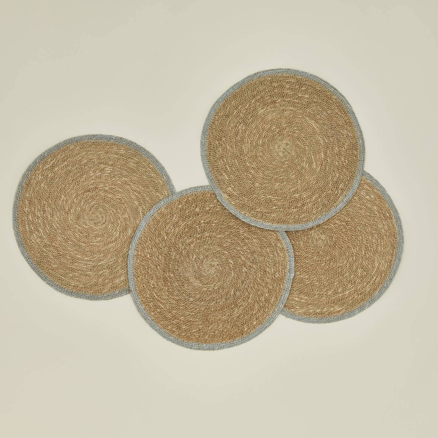 HAWKINS ESSENTIAL WOVEN PLACEMAT - SET OF 4 - SKY