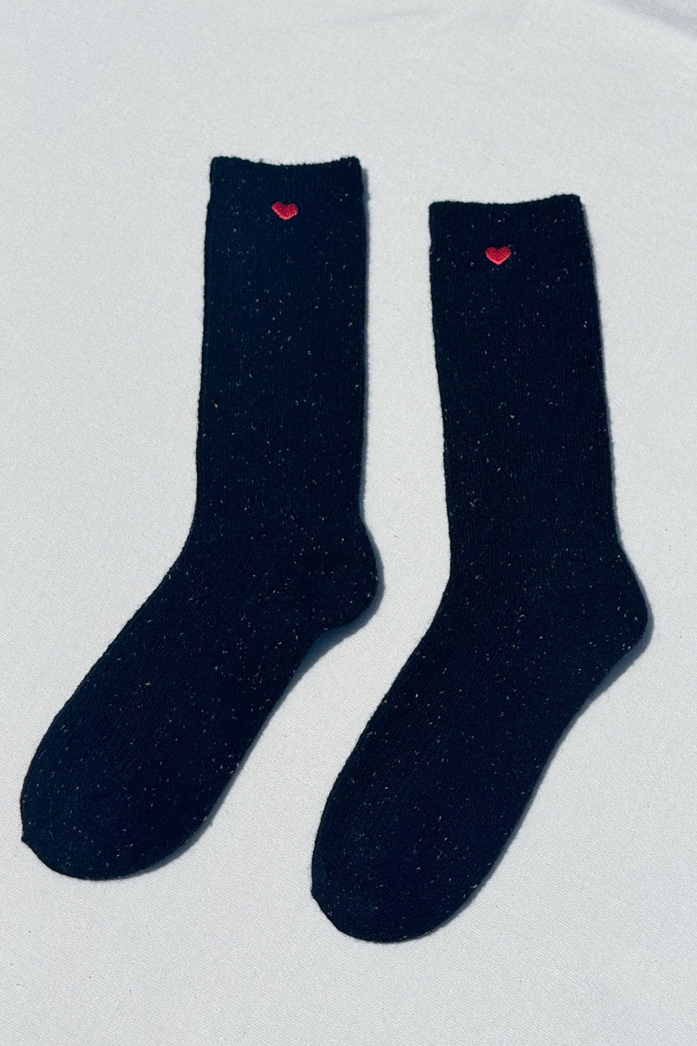 LeBon Shoppe Embroidered Snow Socks