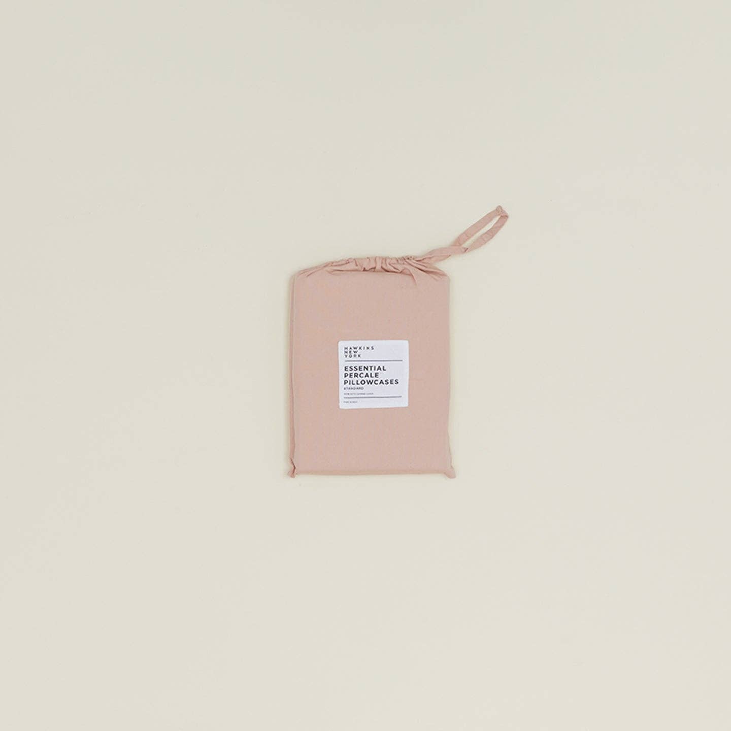 ESSENTIAL PERCALE PILLOWCASES - BLUSH