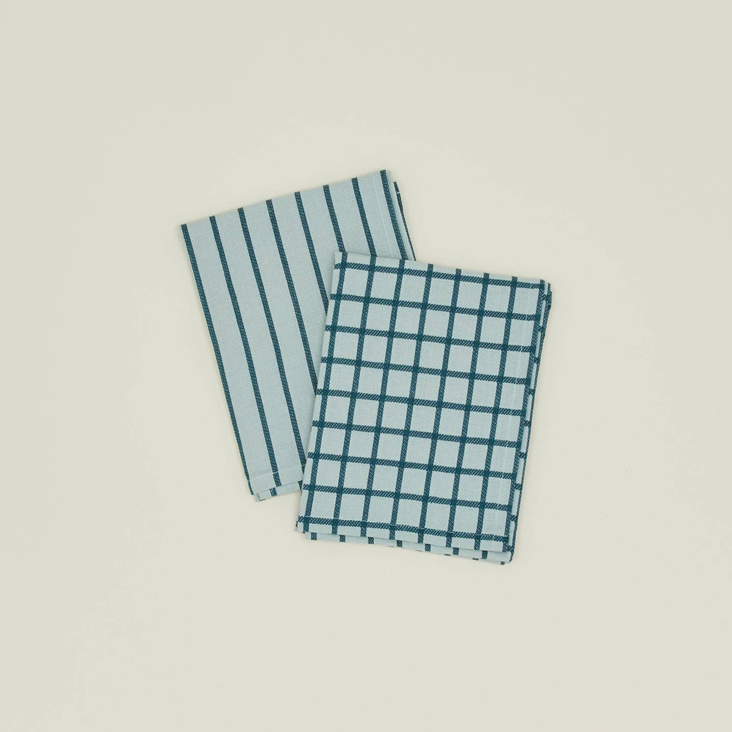 ESSENTIAL YARN DYED DISH TOWEL - SET OF 2